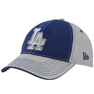  New Era L.A. Dodgers Royal Blue Gray Nubussy Adjustable Hat 