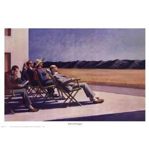  People in the Sun by Edward Hopper 28x20