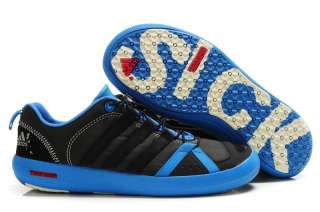Adidas SPEED BOAT TRAXION Outdoor Wasser Schuhe schwarz blau Herren 