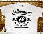   Racer, Hot rod T Shirt,Hellmotors,Kult Ace Cafe London Style,Race 69
