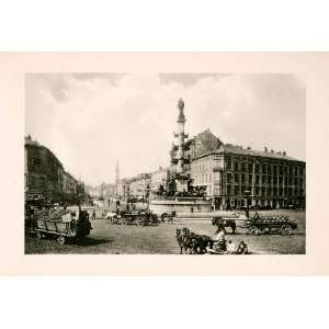  1902 Photogravure Praterstern Vienna Austria Cityscape 