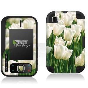  Design Skins for Nokia 6760 Slide   White Tulip Design 