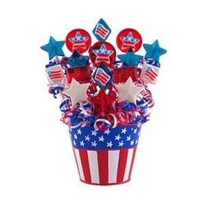 American Dream Lollipop Bouquet Grocery & Gourmet Food