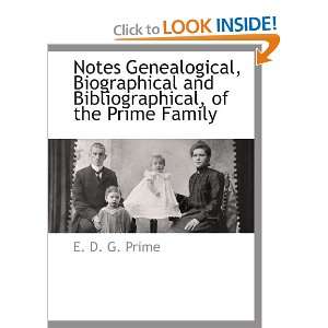   , of the Prime Family (9781113137814) E D. G. Prime Books