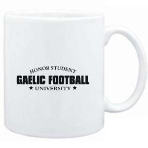Mug White  Honor Student Gaelic Football University  Sports  