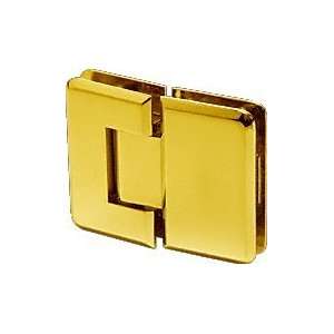 CRL Pinnacle 580 Series Gold Plated 180º Glass To Glass Hinge with 