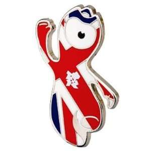London 2012 Olympics Wenlock Mascot Pin Badge  Sports 
