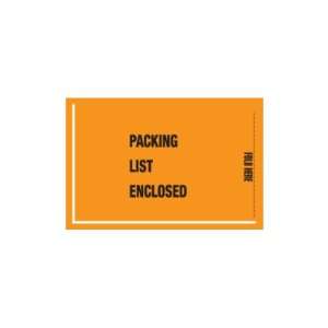  select Mil Spec  Packing List Enclosed Envelopes