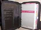 DAY RUNNER SLIM PROFILE WITH QUICKVIEW PLANNER/ORGANIZER BLACK NEW 