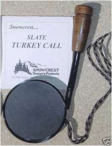 Slate Turkey Hunting Call with Lanyard and Striker  