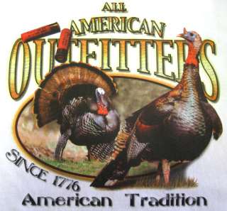   1776 AMERICAN TRADITION TURKEY Hunting Unisex T Shirt   S TO 5X  