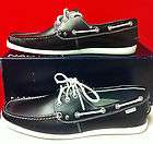 New Nautica Leather Navy Blue Boat Shoes Mens (8 13)  