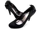 liliana women s jaysie high heel ruffled platform pump black