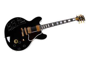 King Autographed Signed BB King Gibson Lucille Guitar PSA  