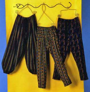 Folkwear Unisex Turkish, African & Indian Pants Pattern  