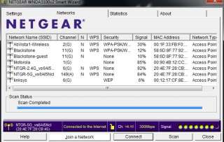 Netgear Wireless Utility: Netgear WNDR3100 v. 2 Dual Band USB Adapter