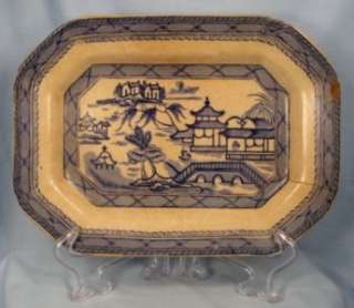 Vtg REAL OLD CANTON PLATTER Ashworth Brothers AS IS (O)  