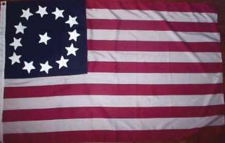 Cotton American Revolution Cowpens Flag Made in USA  