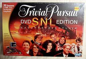 TRIVIAL PURSUIT SNL DVD EDITION SATURDAY NIGHT LIVE GAME  