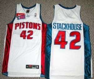 AUTHENTIC DETROIT PISTONS STACKHOUSE THROWBACK JERSEY  
