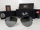 New Authentic Ray Ban Silver Mirror Sunglasses RB8307 004/40 RB 8307 