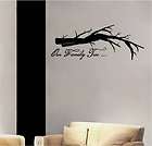 Our Family Tree Growth Chart Vinyl Wall Decor Sticker Decal Quotes 