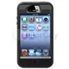   Black Case w/ Clip Cover+PRIVACY FILTER Film for iPhone 4 G 4S  