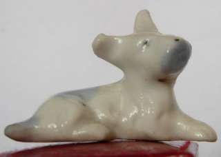 Schnauzer Scottish Terrier Puppy Dog Figurine Vintage  