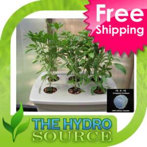   Hydroponic System Kit w/ Fertilizer nutrients hydro indoor garden gh