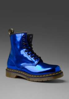   1460 8 Eye Boot in Electric Blue at Revolve Clothing   Free Shipping