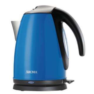 AROMA 7 Cup Cordless Electric Water Kettle in Blue (AWK 270BL) from 