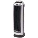 Ceramic Tower Heater with Remote Control & Digital Display featuring 8 
