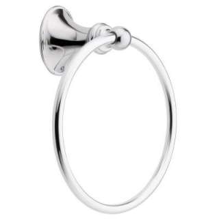MOEN Glenshire Towel Ring in Chrome DN2686CH at The Home Depot 