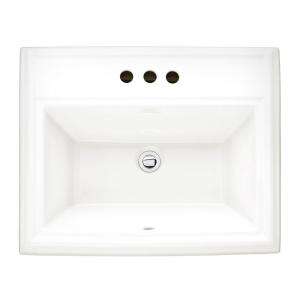 American Standard Town Square Self Rimming Drop in Bathroom Sink and 