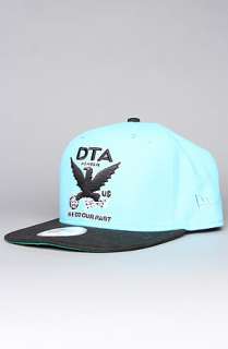 DTA The Membird 2 Snapback Cap in Turquoise Black  Karmaloop 