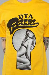 DTA The Keyhole Tee in Gold  Karmaloop   Global Concrete Culture