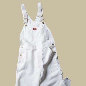 Dickies Relaxed Fit 38 32 White Painters Bib Overall 8953WH3832 at The 