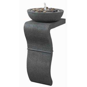 Kenroy Home Sinuous Indoor 31 in. Floor Fountain 50199WG at The Home 
