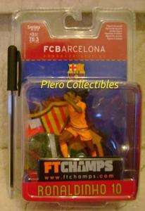FT Champs 3D Figure Ronaldinho Barcelona  