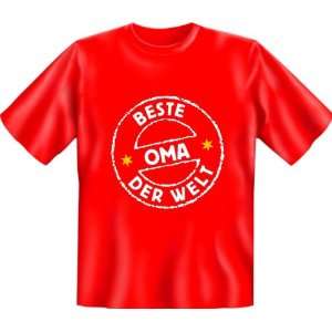Beste Oma der Welt   T Shirt   Textilien  Sport & Freizeit