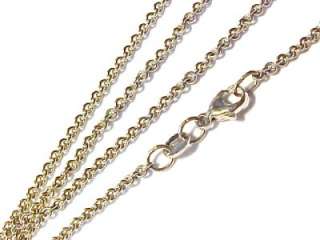 JAMES AVERY ~ Sterling Silver Chain Link Necklace; EXC 17 3/4 x 1.5mm 