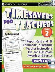 Timesavers for Teachers, Book 2: Report Card and IEP Co  