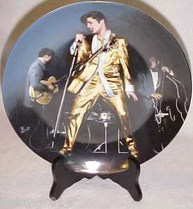 The Memphis Flash from Elvis Presley Looking at a Legend Plate #3 w 