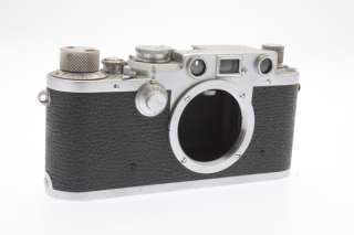 Leica IIIF Black Dial 35mm Rangefinder Body   Camera Needs CLA  