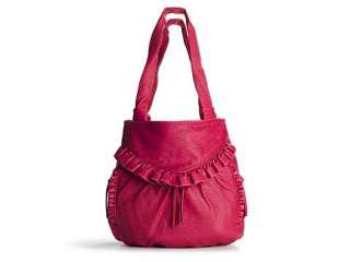 Red by Marc Ecko Ruffled Shoulder Bag Handbags Handbags   DSW