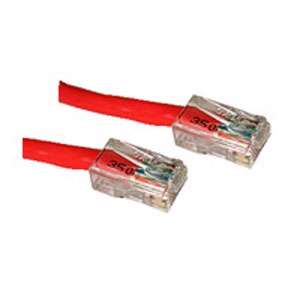 Cables To Go 10 Foot Cat5e 350Mhz Assembled Patch Cable, Red at 