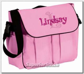Personalized baby DIAPER BAG embroidered name/initial  