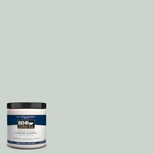 BEHR Premium Plus 8 oz. Valley Mist Interior/Exterior Paint Tester 