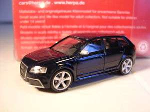 Herpa 034876 Audi RS3 blau metalic (226)  