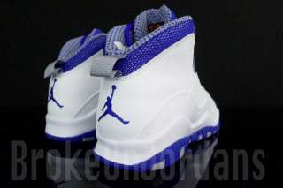 Nike Air Jordan Retro 10 X OLD ROYAL STEALTH Youth 6.5 7 y GS cement 